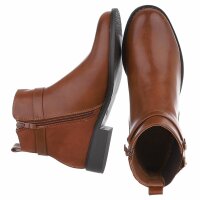 Damen Klassische Stiefeletten - camel