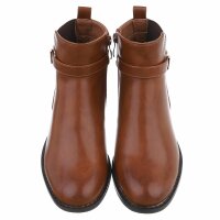 Damen Klassische Stiefeletten - camel