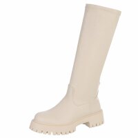 Damen Klassische Stiefel - beige