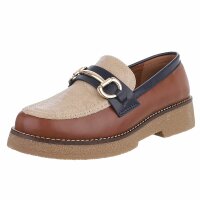 Damen Slipper - beige