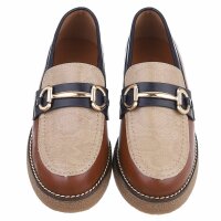 Damen Slipper - beige