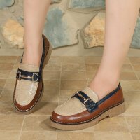 Damen Slipper - beige
