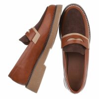 Damen Slipper - camel