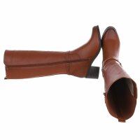 Damen High-Heel Stiefel - camel
