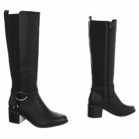 Damen High-Heel Stiefel - black