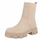 Damen Chelsea Boots - beigepu