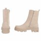 Damen Chelsea Boots - beigepu