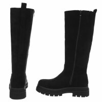Damen Klassische Stiefel - blacksuede