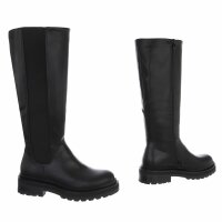 Damen Klassische Stiefel - blackpu