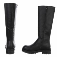 Damen Klassische Stiefel - blackpu