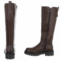 Damen Klassische Stiefel - brownpu