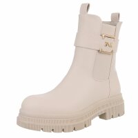 Damen Klassische Stiefeletten - beigepu