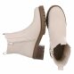 Damen Chelsea Boots - beigepu