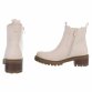 Damen Chelsea Boots - beigepu