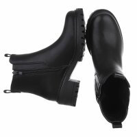 Damen Chelsea Boots - blackpu