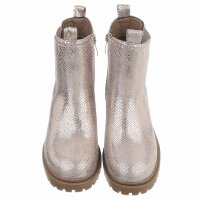 Damen Chelsea Boots - lgoldpu