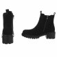 Damen Chelsea Boots - blacksuede