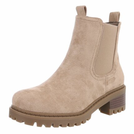 Damen Chelsea Boots - khakisuede