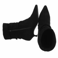 Damen Klassische Stiefeletten - blacksuede
