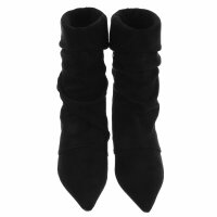 Damen Klassische Stiefeletten - blacksuede