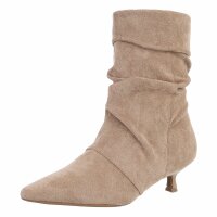 Damen Klassische Stiefeletten - khakisuede