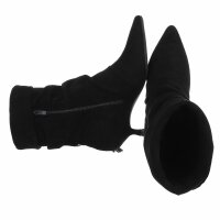 Damen Klassische Stiefeletten - blacksuede