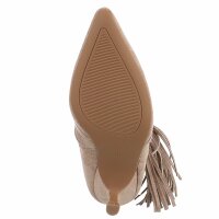 Damen Klassische Stiefeletten - khakisuede