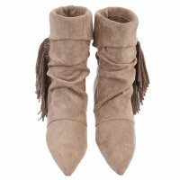 Damen Klassische Stiefeletten - khakisuede