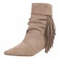 Damen Klassische Stiefeletten - khakisuede