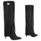 Damen High-Heel Stiefel - blackpu