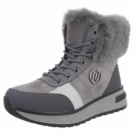 Damen Schnürstiefeletten - grey