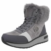 Damen Schnürstiefeletten - grey