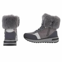 Damen Schnürstiefeletten - grey