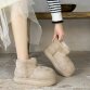 Damen Winterstiefeletten - khaki