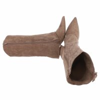 Damen High-Heel Stiefel - khaki