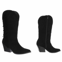 Damen High-Heel Stiefel - black