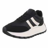 Damen Low-Sneakers - black