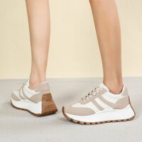 Damen Low-Sneakers - khaki