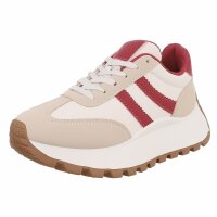 Damen Low-Sneakers - wine