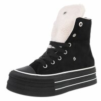 Damen High-Sneakers - black