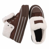 Damen High-Sneakers - brown