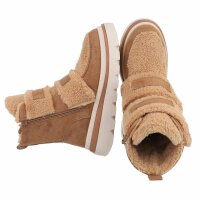 Damen Winterstiefeletten - camel