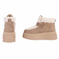 Damen Winterstiefeletten - khaki