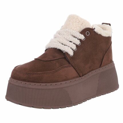 Damen High-Sneakers - brown