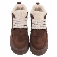 Damen High-Sneakers - brown