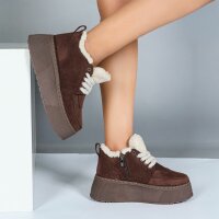 Damen High-Sneakers - brown