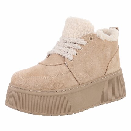 Damen High-Sneakers - khaki
