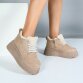 Damen High-Sneakers - khaki