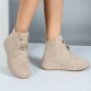 Damen Klassische Stiefeletten - beige
