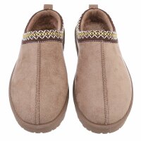 Damen Pantoletten - khaki